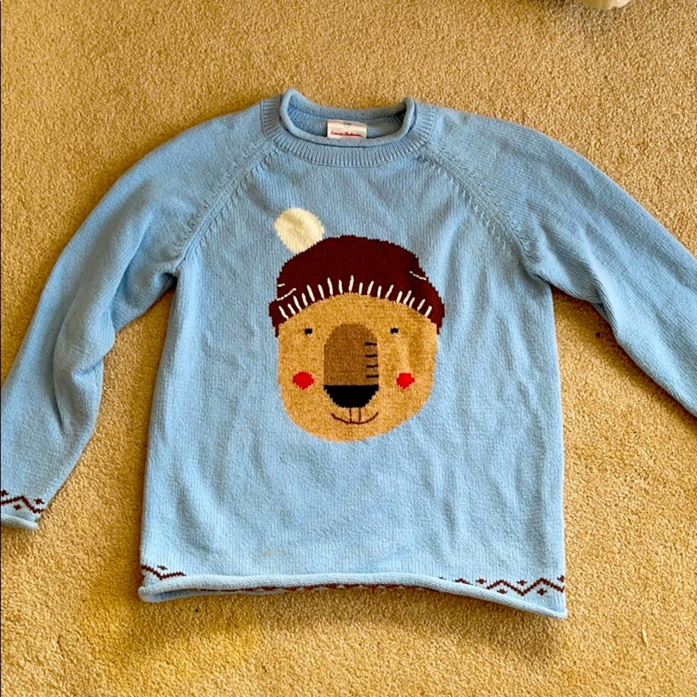 Hanna Andersson boys winter/holiday sweater
